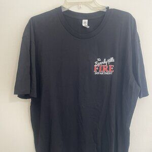 Beverly Hills Fire Department mens T shirt size XL black
